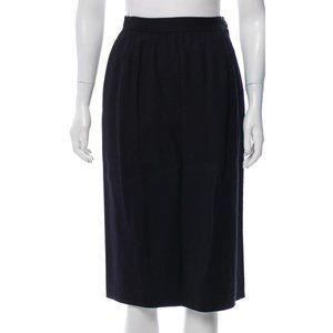 VALENTINO Wool Knee-Length Skirt